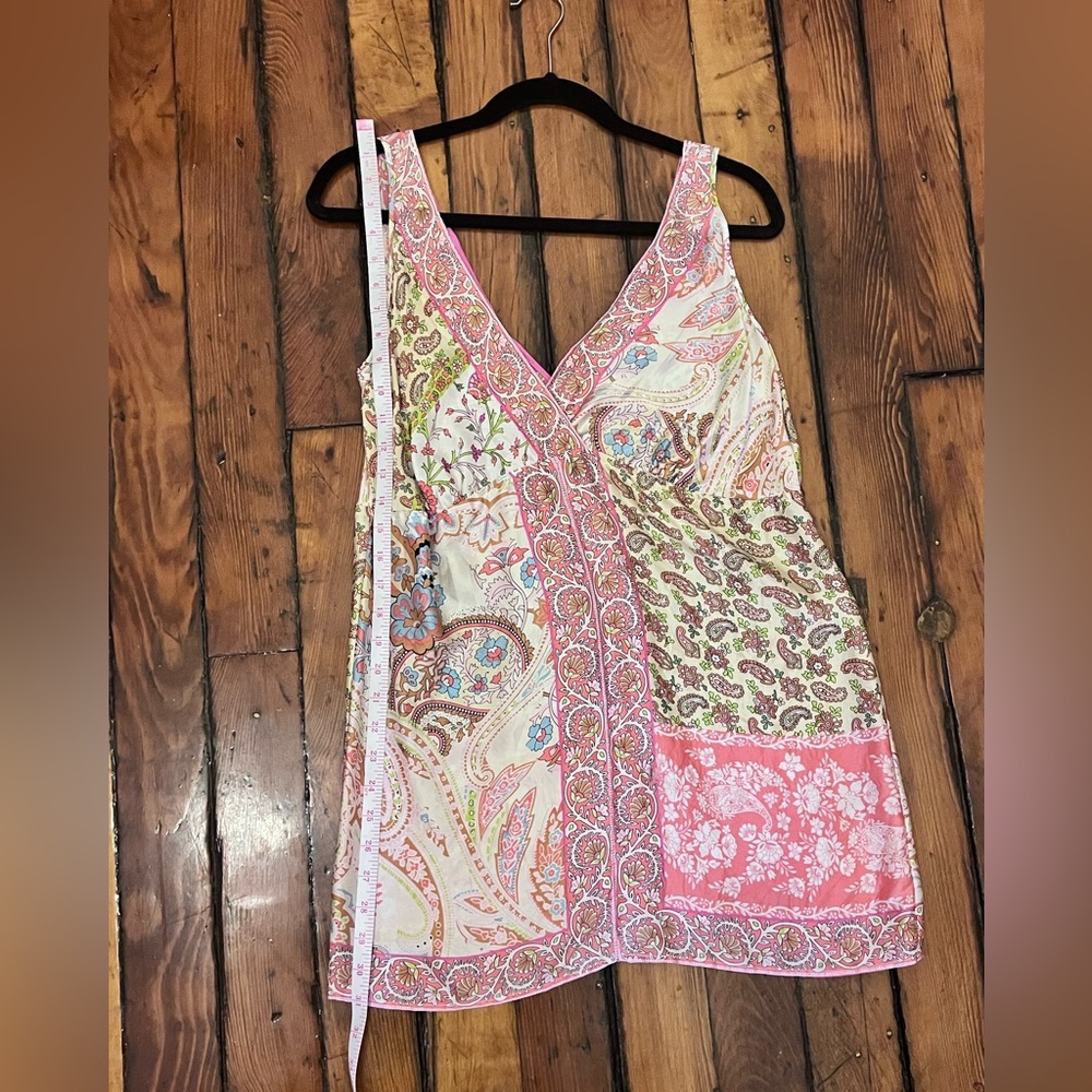 Yasb Sleeveless 100% Silk Dress / Tunic Top - Picture 7 of 7